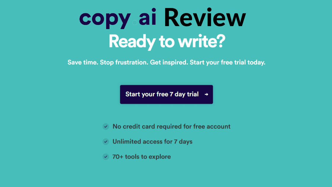 Copy Ai Review Free Trial Forever