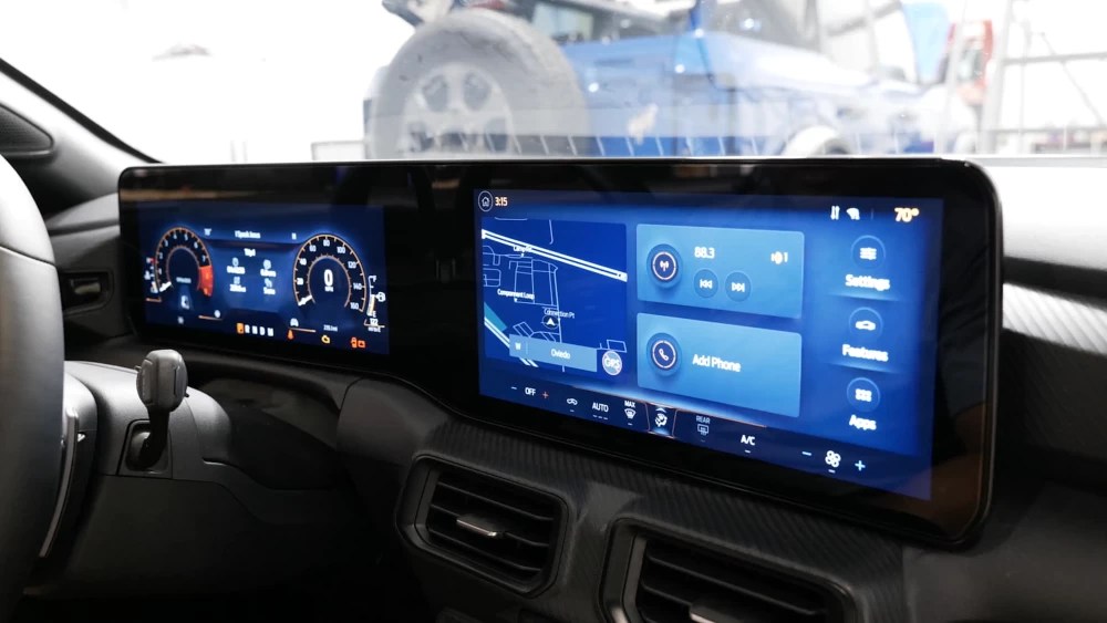 2024+ Ford Mustang Dual Screen Display TouchScreen Assembly