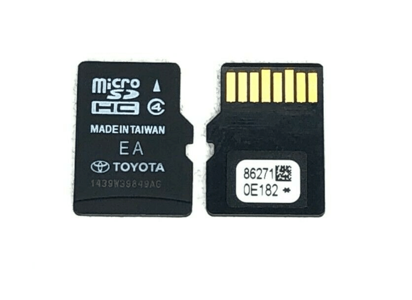 Toyota Entune 2.0 Map Card