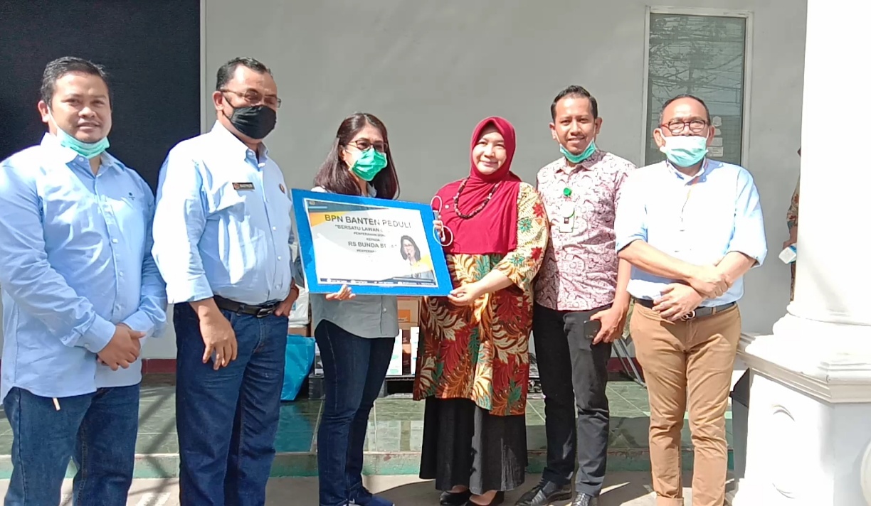 BPN Peduli Provinsi Banten, Beri Bantuan Alat Kesehatan Ke RSIA Bunda