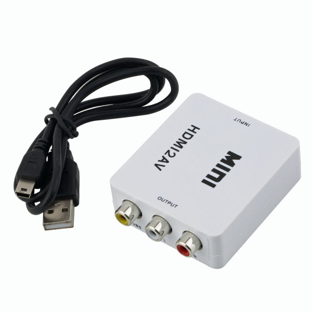 Hdmi To Av Adapter Mini Box 1080p INFOTEC eStore