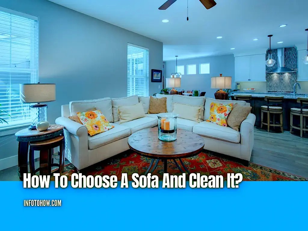 How To Choose A Sofa And Clean It? InfoToHow