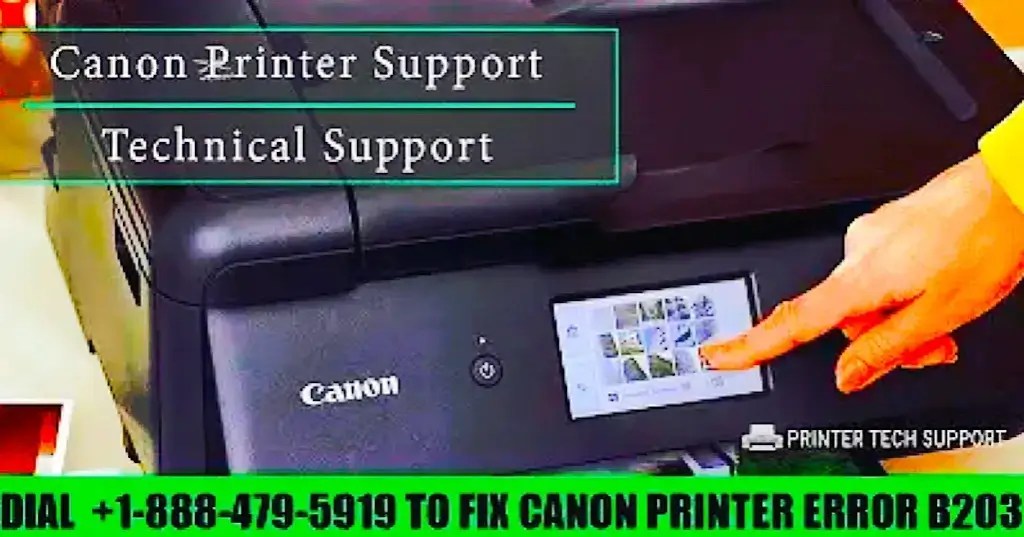 How To Fix Canon Printer Error B203 With The Help Of Professional
