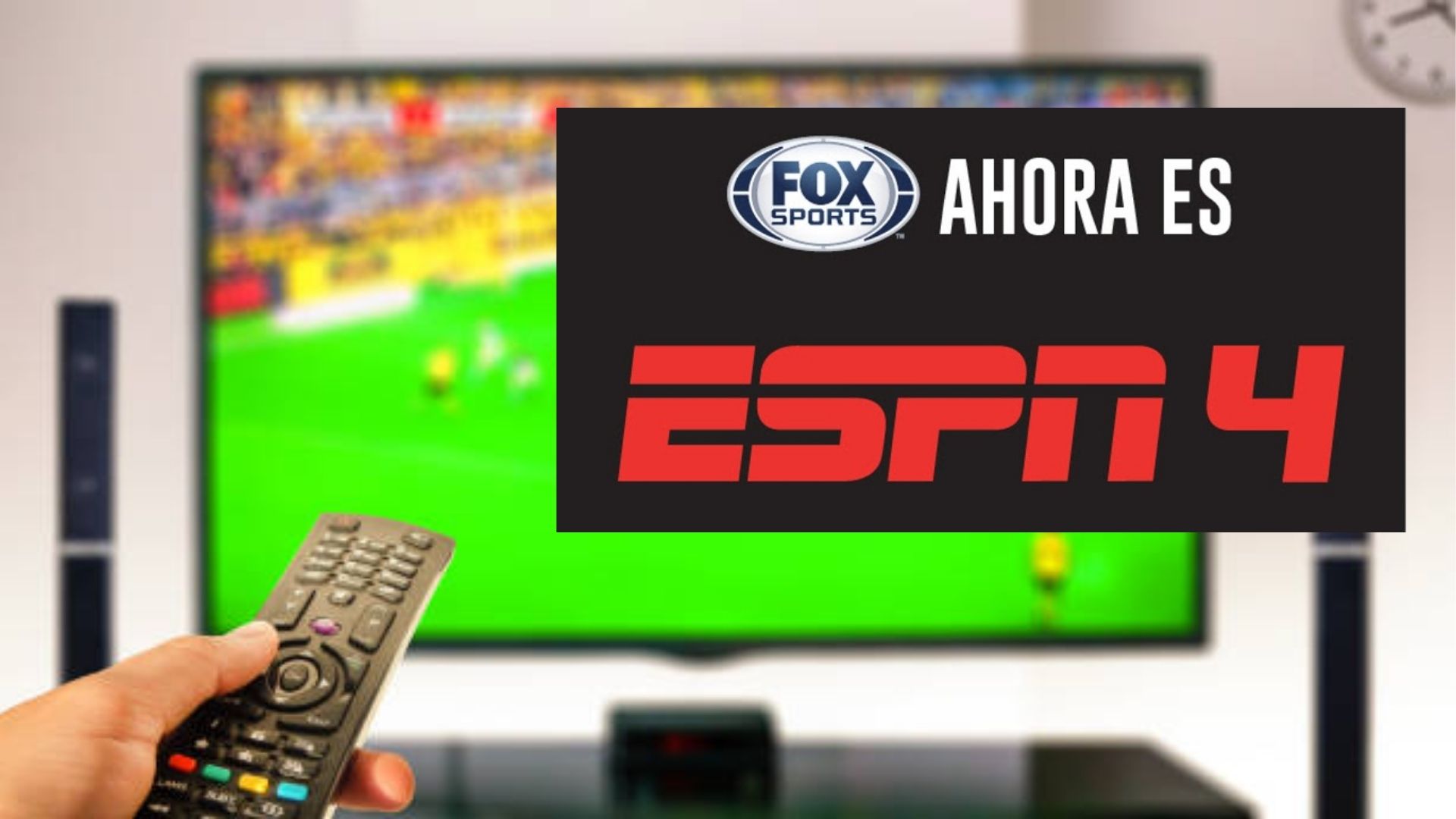 Desde diciembre el canal de televisión Fox Sports se convierte en ESPN 4