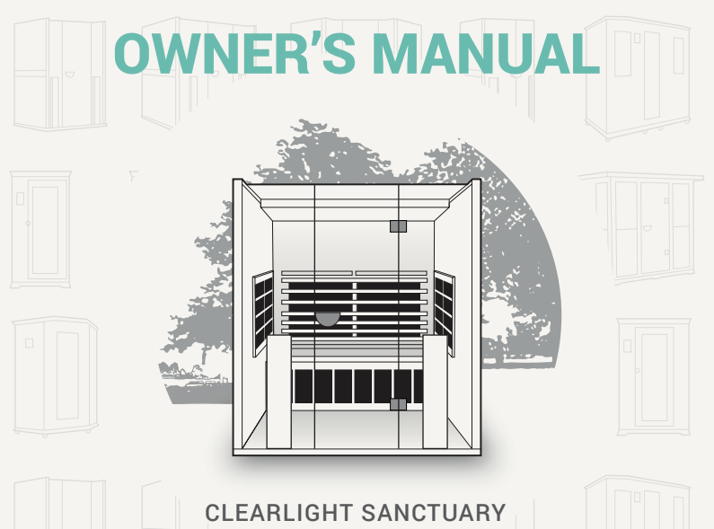 Owners Manual For The Portable Sauna