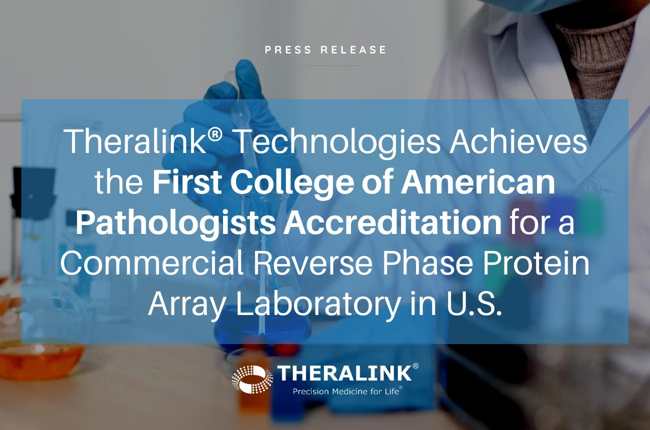 Theralink® Technologies Achieves the First College of American