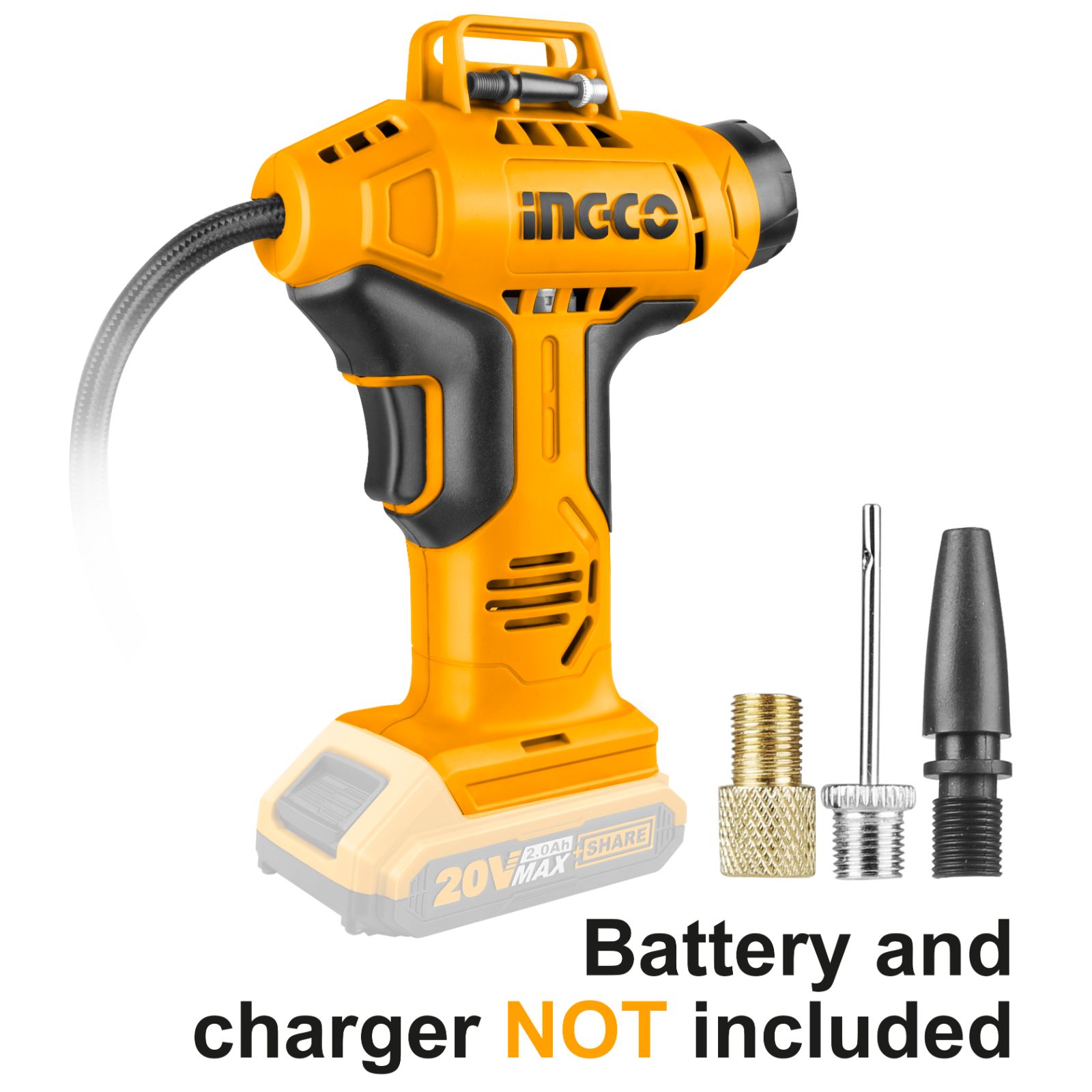 Cordless Auto Air Compressor (20v) Ingco Tools South Africa