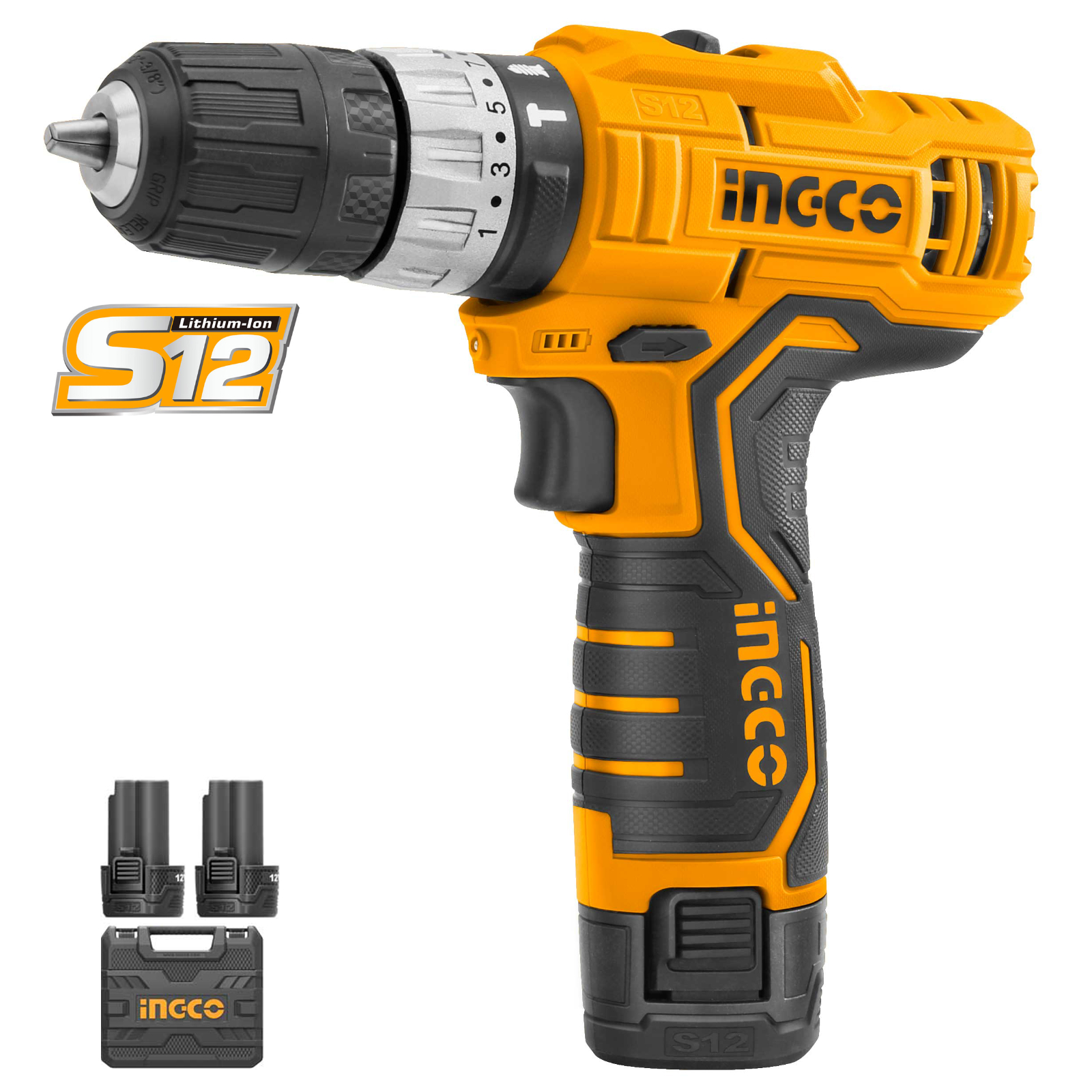 LithiumIon Impact Drill (12V) Ingco Tools South Africa