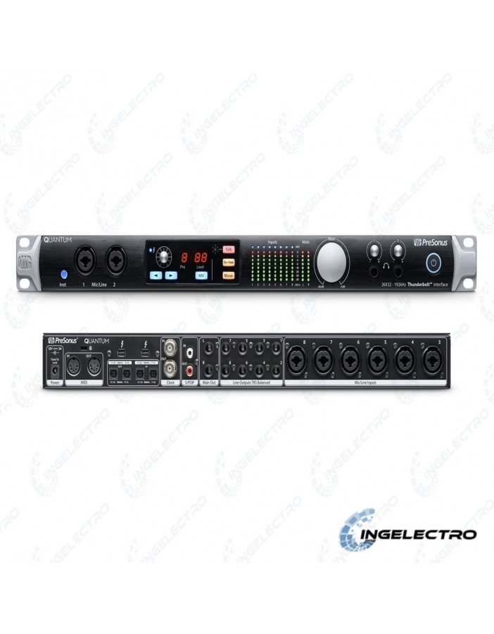 Interfaz Presonus QUANTUM Calidad en sonido