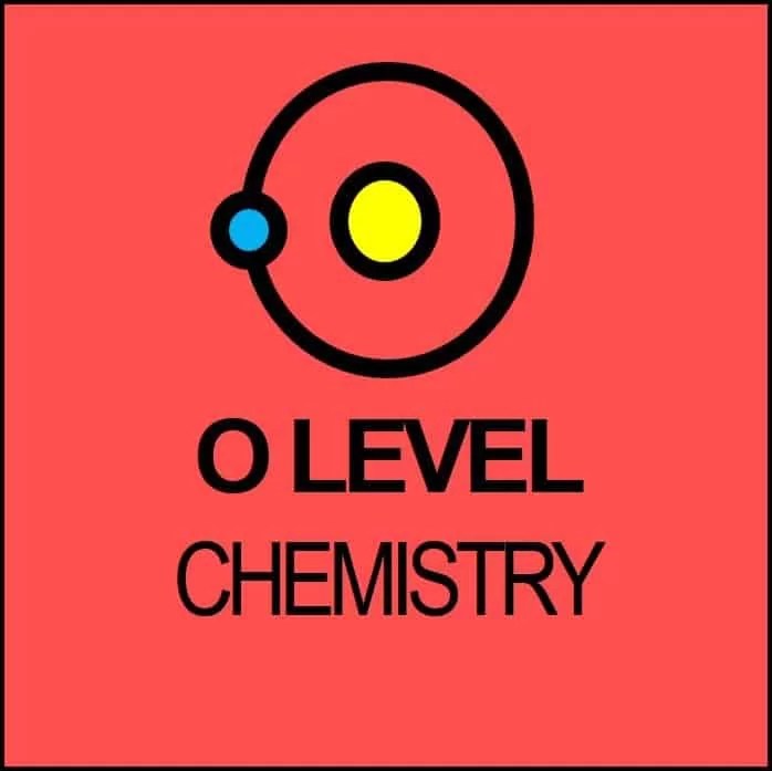 O Level Chemistry topics covered in Ingel's Tuition