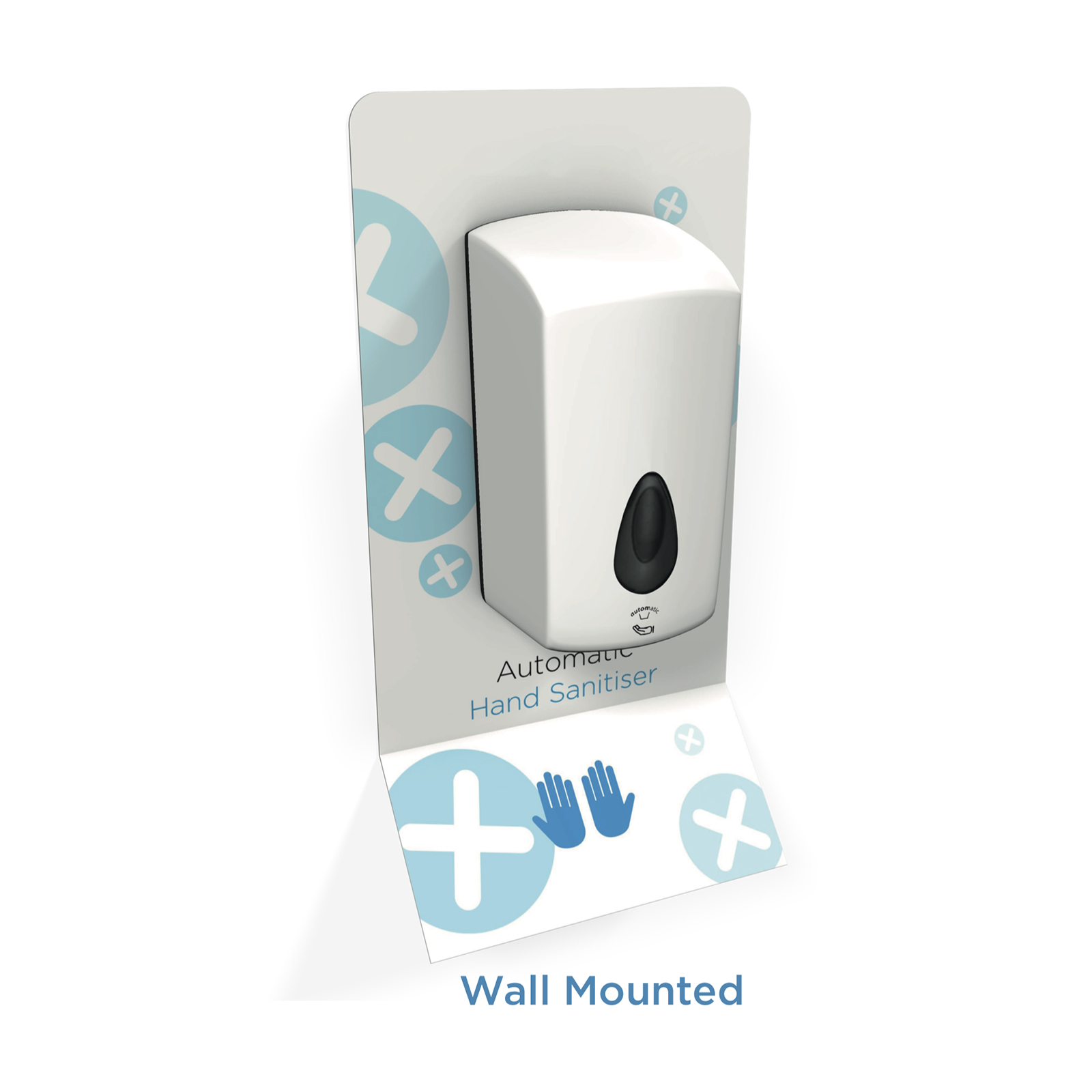 Vortex Automatic Wallmounted Hand Sanitiser Dispenser Ingenia Life