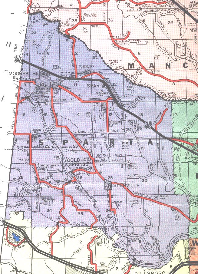 Sparta Township, Dearborn County Indiana