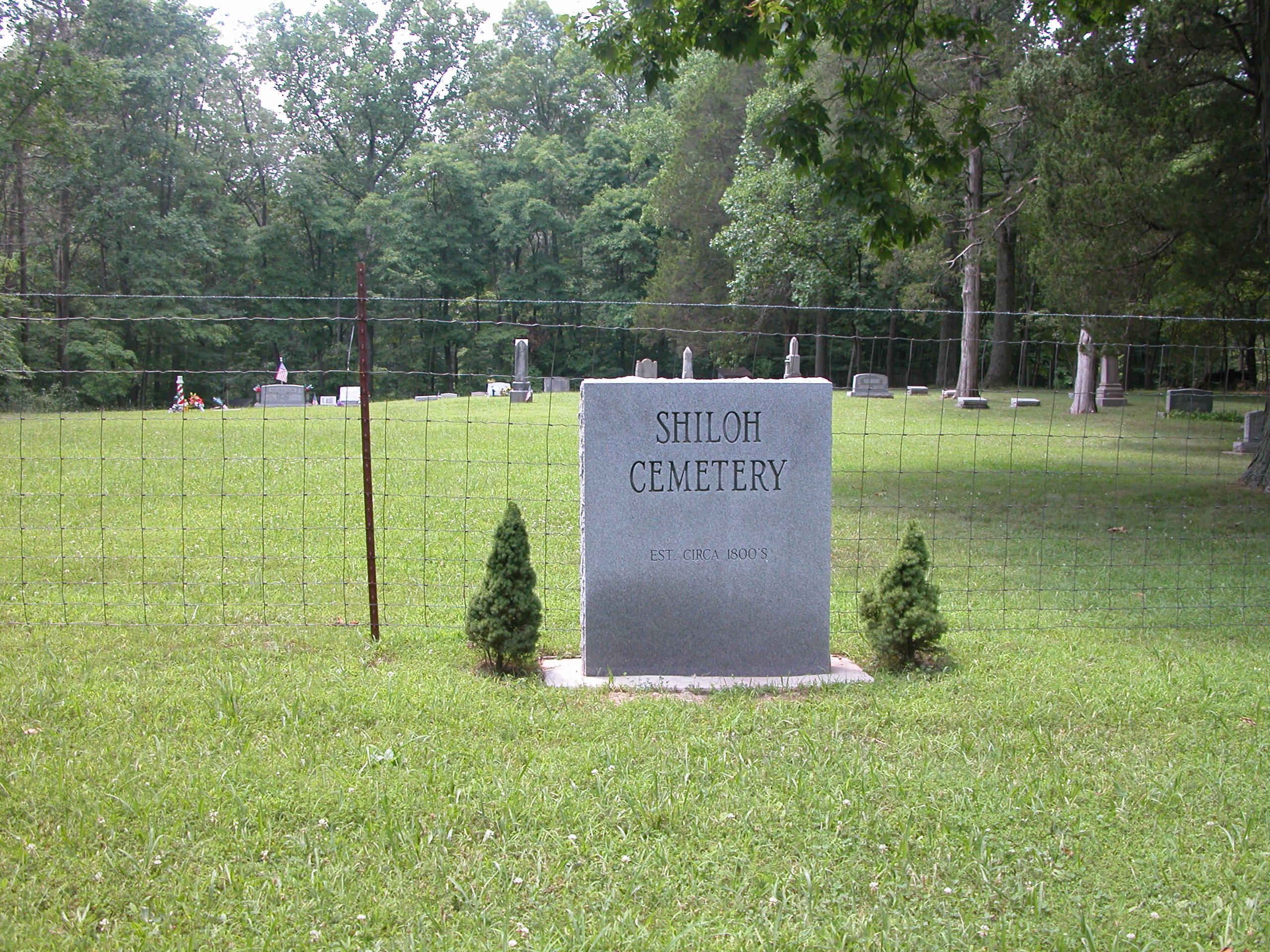 Shiloh Cemetery, Benton Township