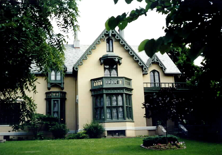 Moses Fowler House, Lafayette, Tippecanoe County, Indiana