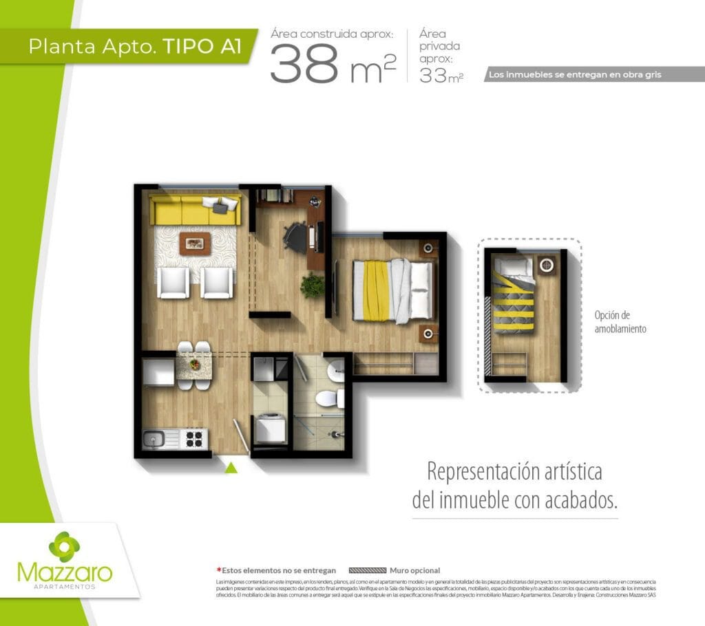 Mazzaro Apartamentos en el centro de bogota 2024