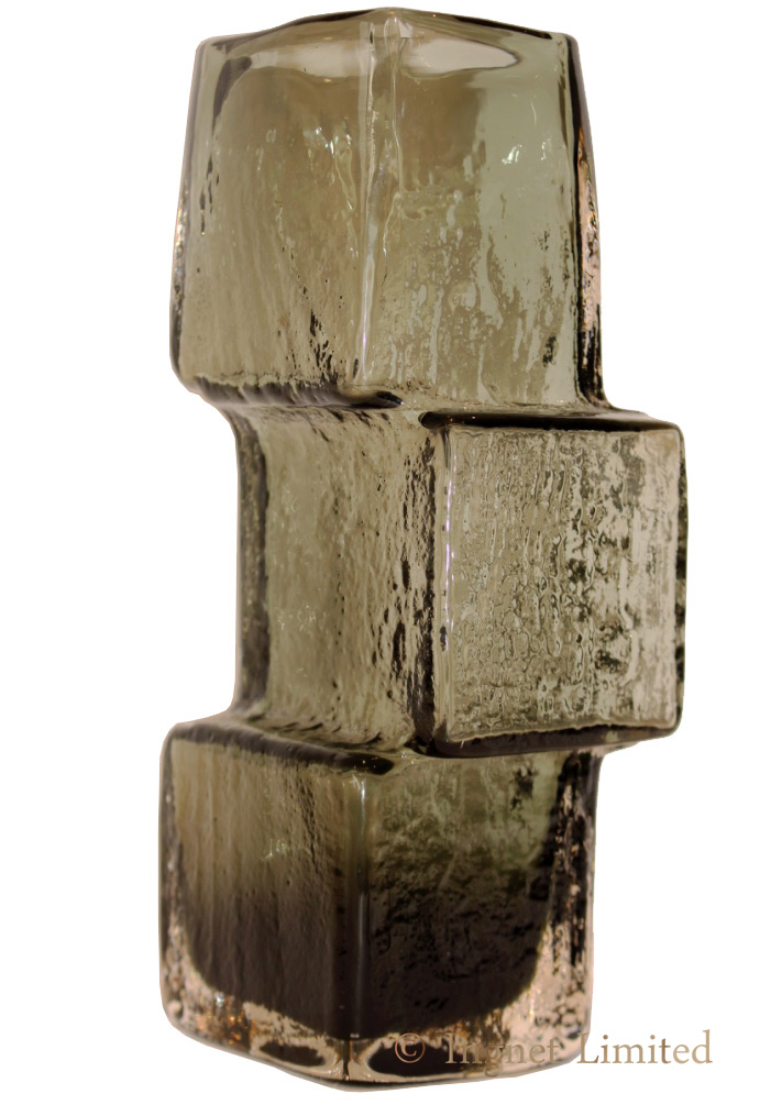 WHITEFRIARS DRUNKEN BRICKLAYER VASE WILLOW PATTERN VASE