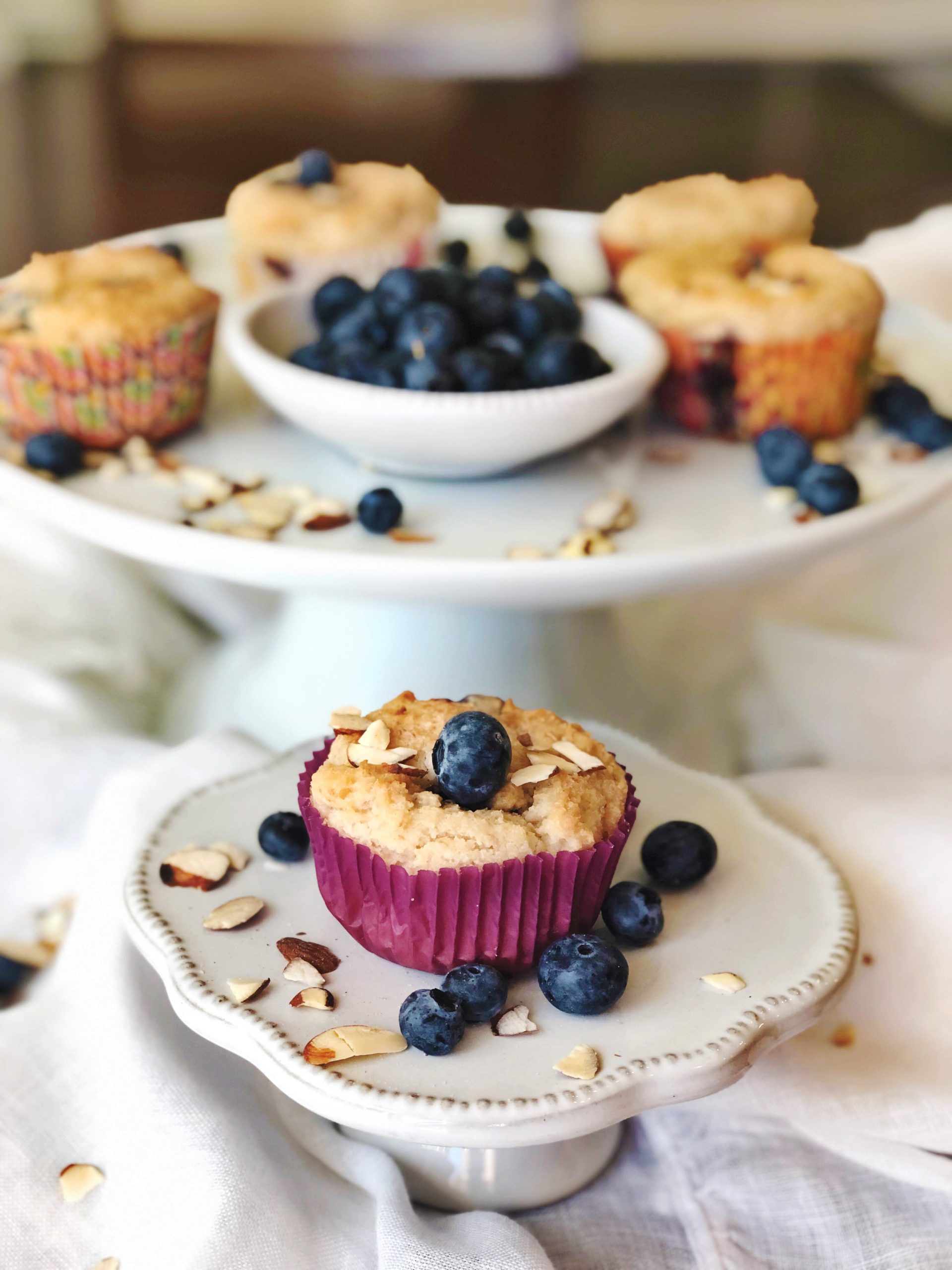 Keto Blueberry Muffins (Vegan & GlutenFree) In Good Clean Taste