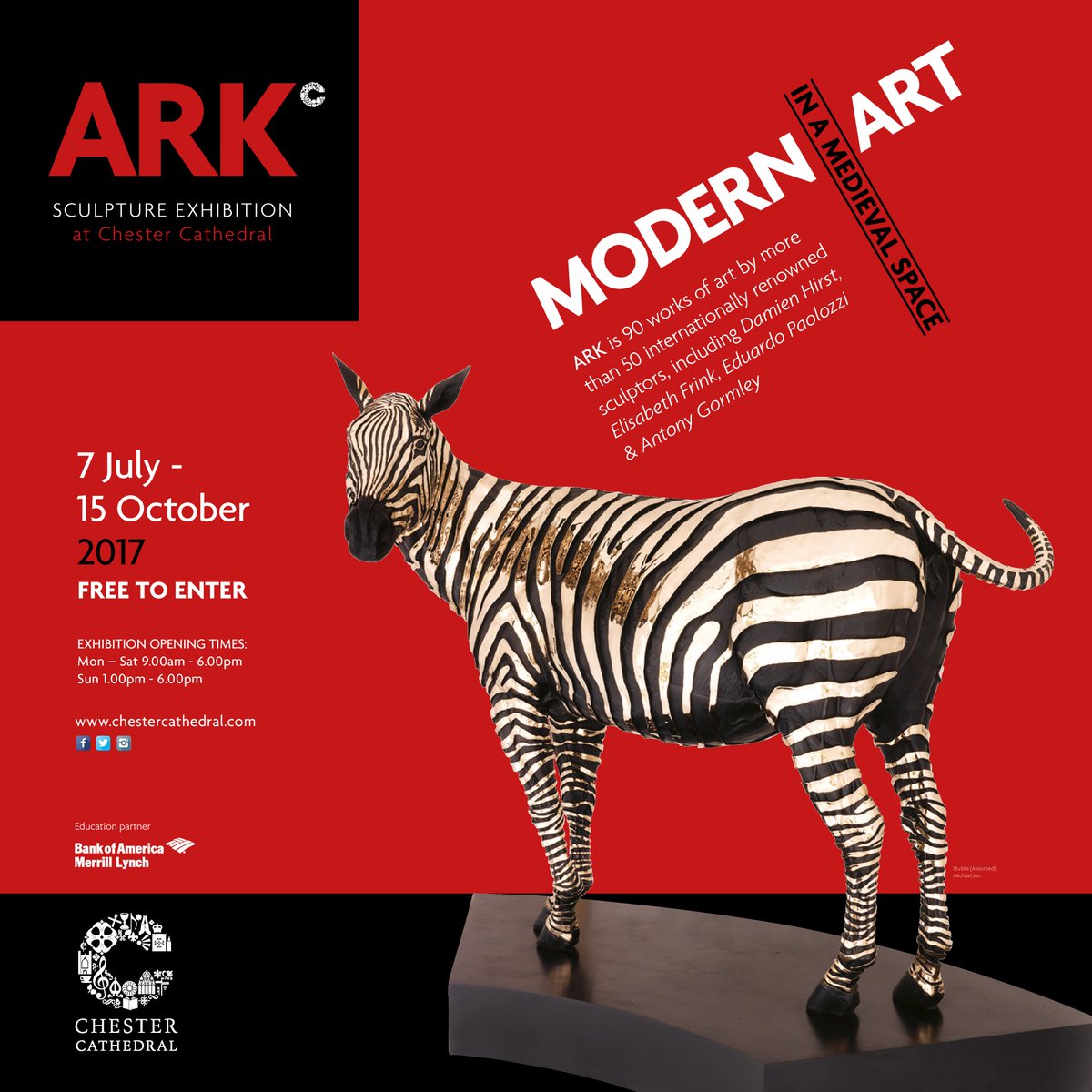 ARK Sculpture Exhibition at Chester Cathedral The Ingram Collection