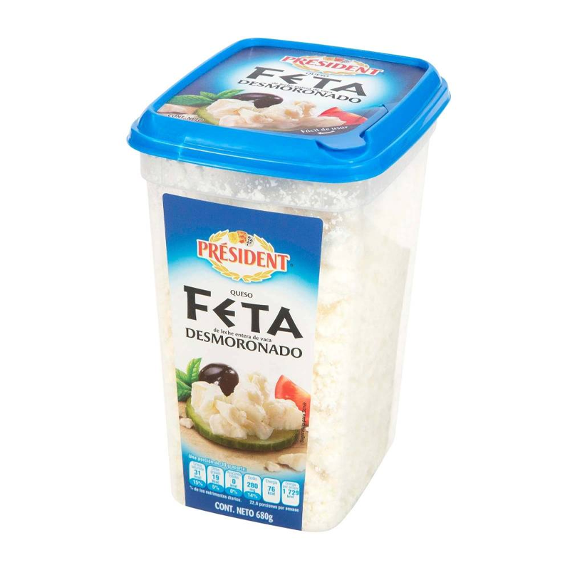 President AllNatural Feta Cheese Block, Oz (Refrigerated), 58 OFF