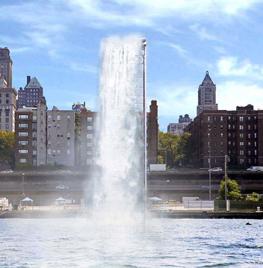 NYC sprouts waterfalls thanks to Olafur Eliasson