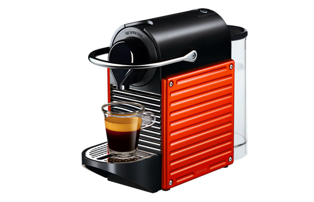 Nespresso's PintSize Pixie Machine is Made of Recycled Coffee Capsules