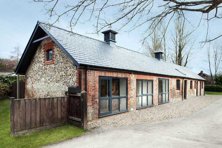 Historic Horse Stables Converted into a Contemporary Home in the UK