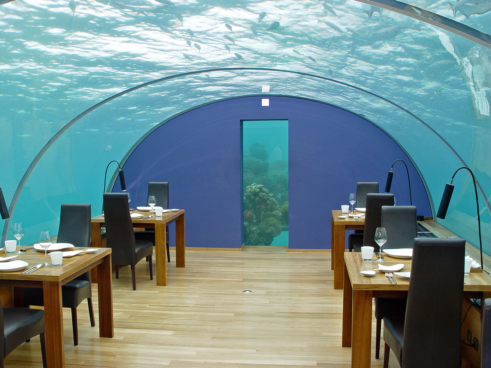 World's largest underwater restaurant installed in the Maldives