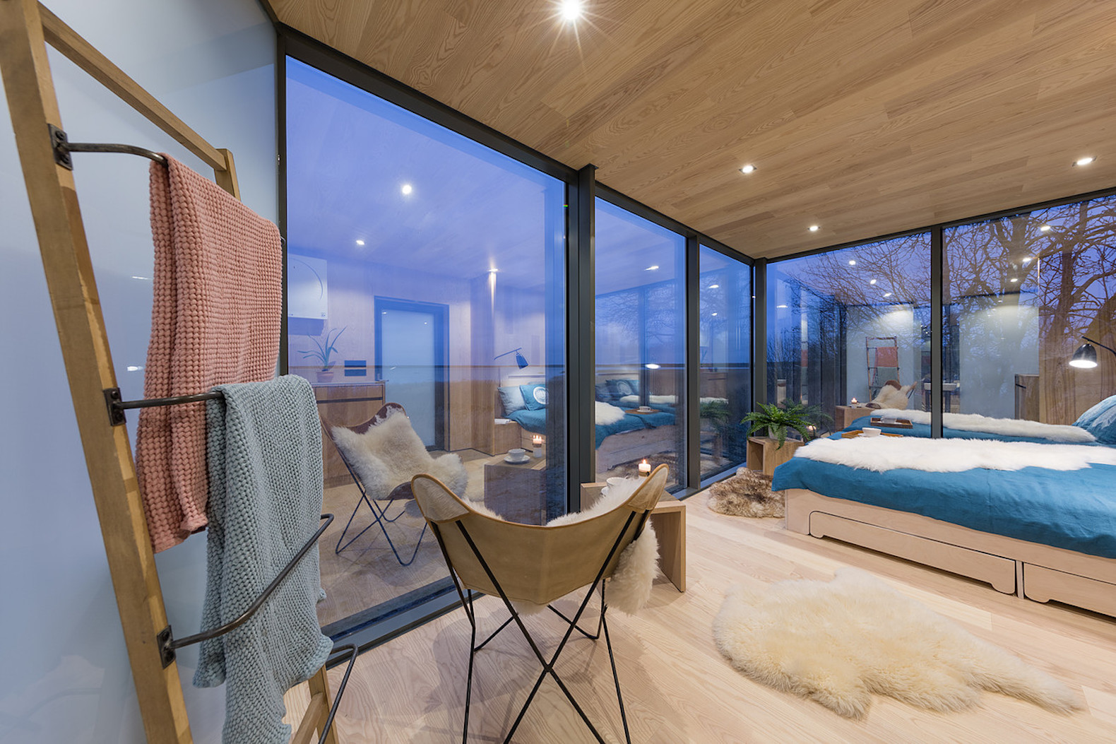 These glass homes can pop up in 8 hours for under 50k OOD tiny house Inhabitat