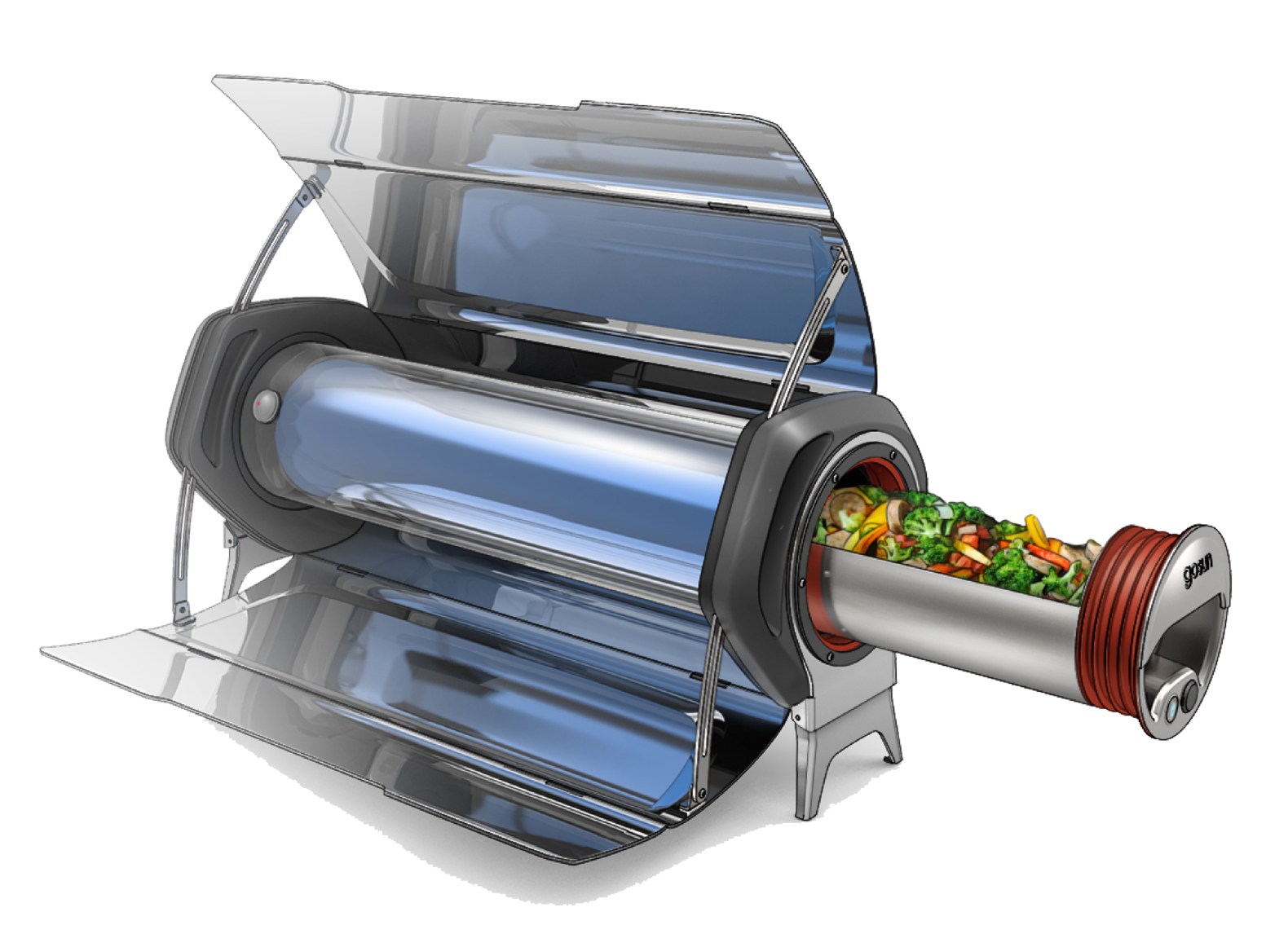 GoSun unveils solar cooker that lets you serve up sizzling meals at night