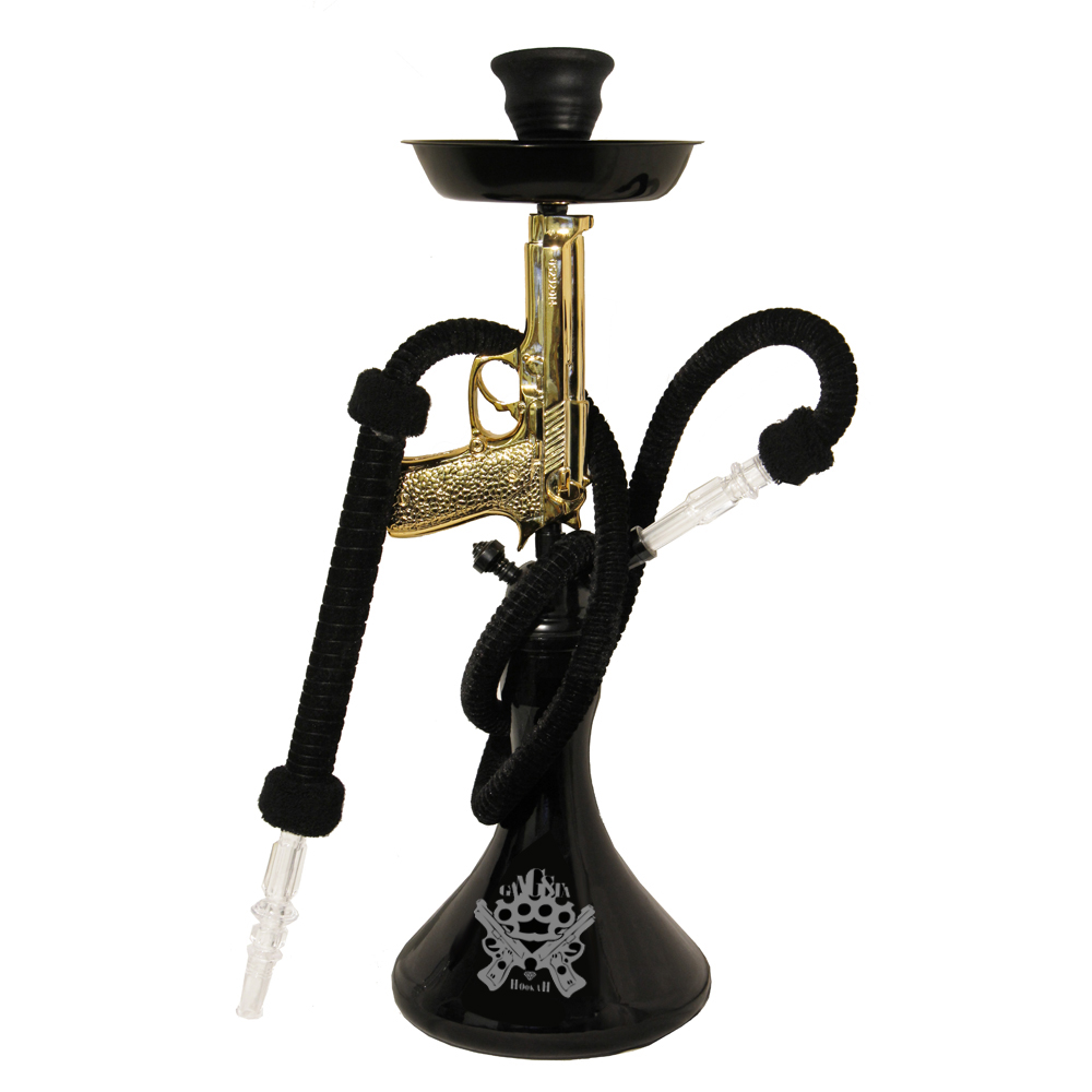 Gangsta “Iced” Gun Hookah Inhale Hookah