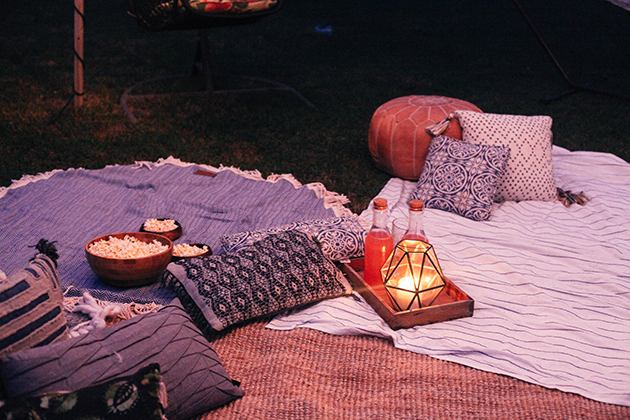 Backyard Movie Night In Honor Of Design