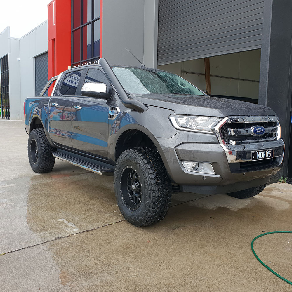 Ford Ranger PX 4" Stainless Steel Snorkel Kit (MID)