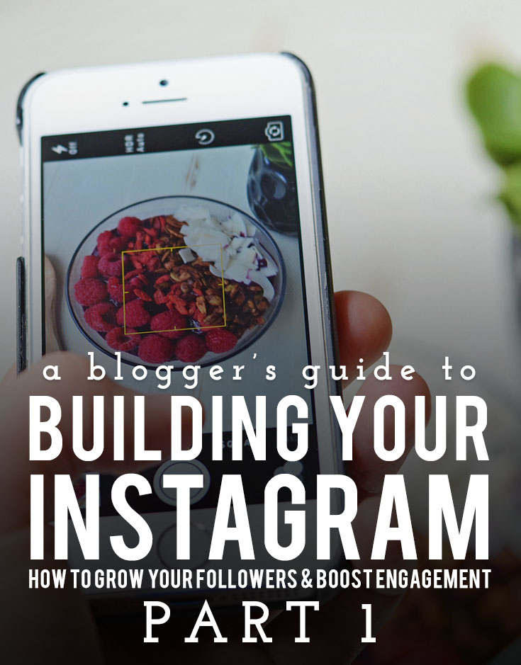 A Blogger’s Guide to Building Your Instagram Part 1