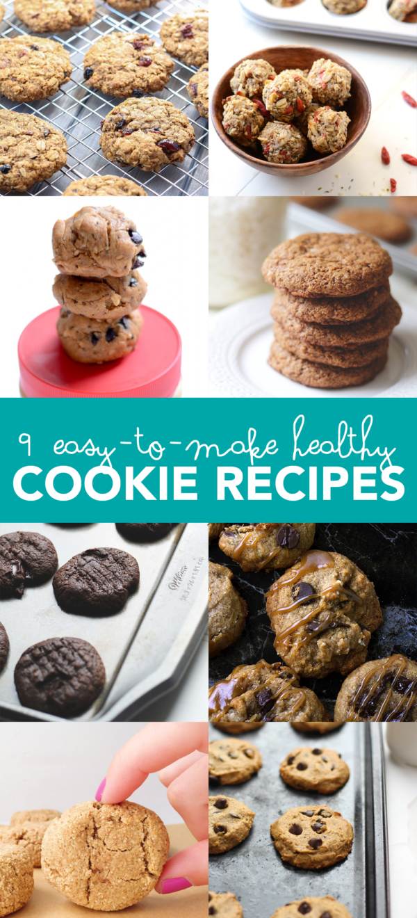 9 Easy to Make Healthy Cookie Recipes