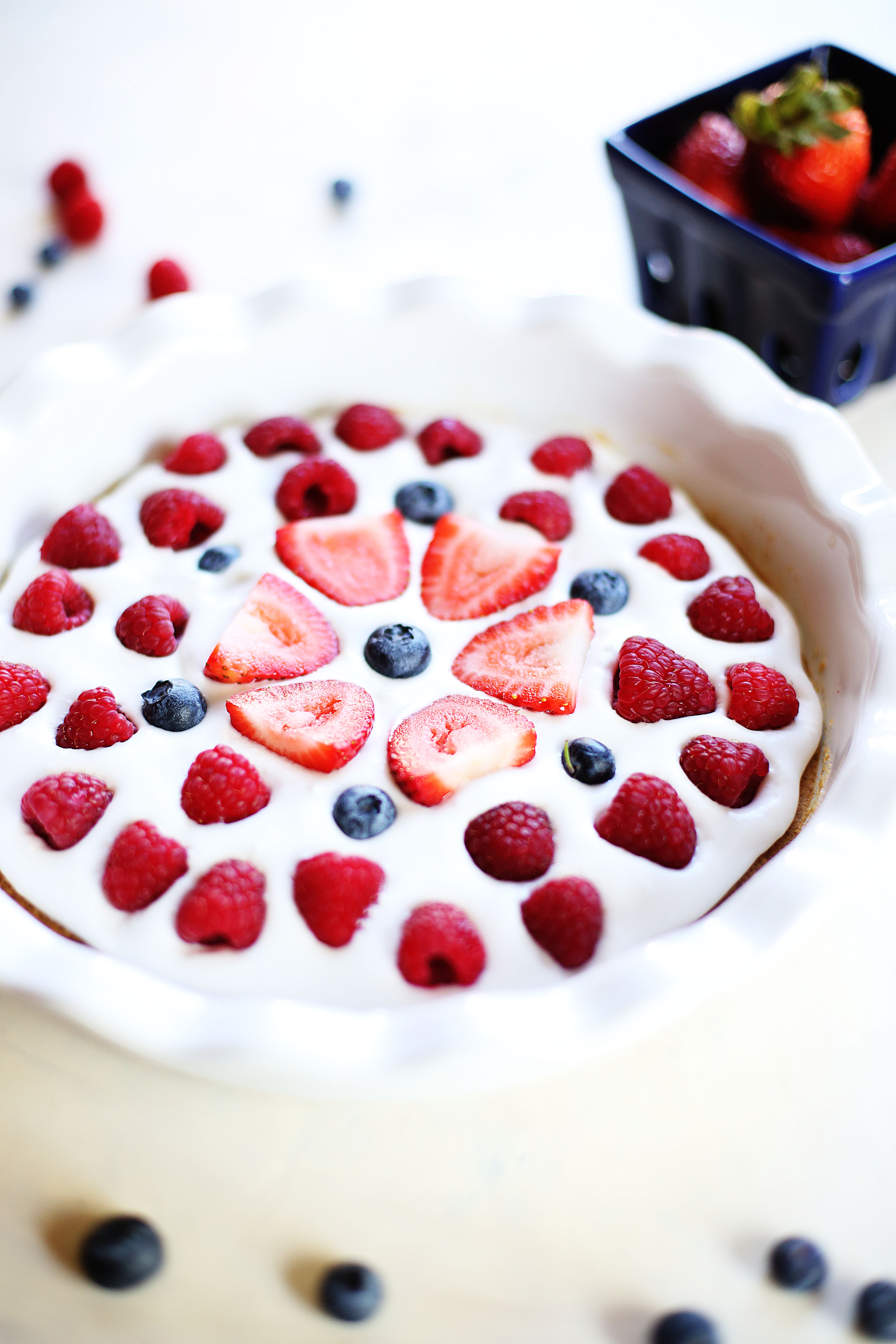 Vegan Fruit Pizza with Graham Cracker Crust