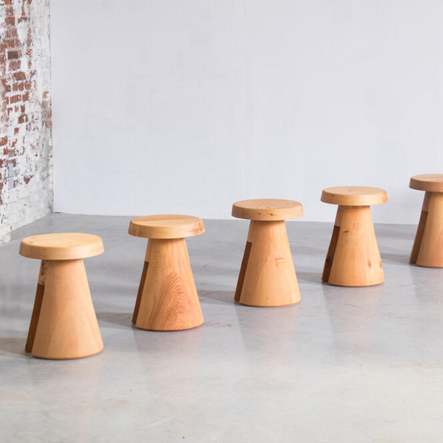 DATA Stool Natural Objet d' art