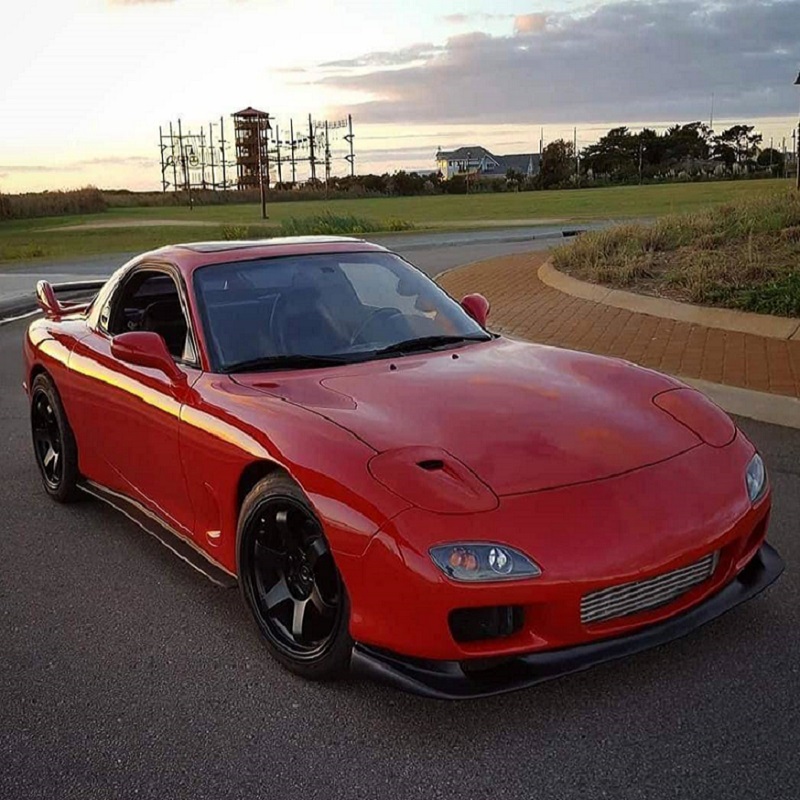 Mazda RX7 4 Piece Polyurethane Body Kit Free Shipping