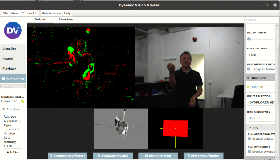 iniVation announces enhanced DV software support for multicamera frame