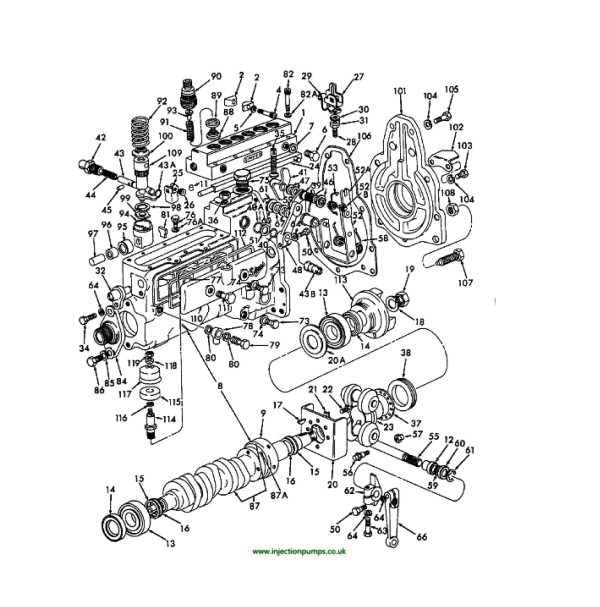 Exploded diagrams - Diesel Injection Pumps
