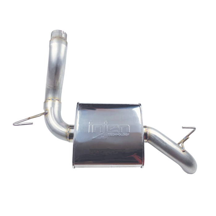 SES5006AB Injen High Tuck Axle Back Exhaust System Polished Injen