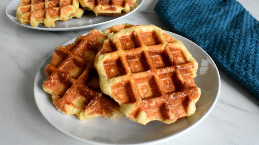 Belgian Liege Waffles Inji's kitchen