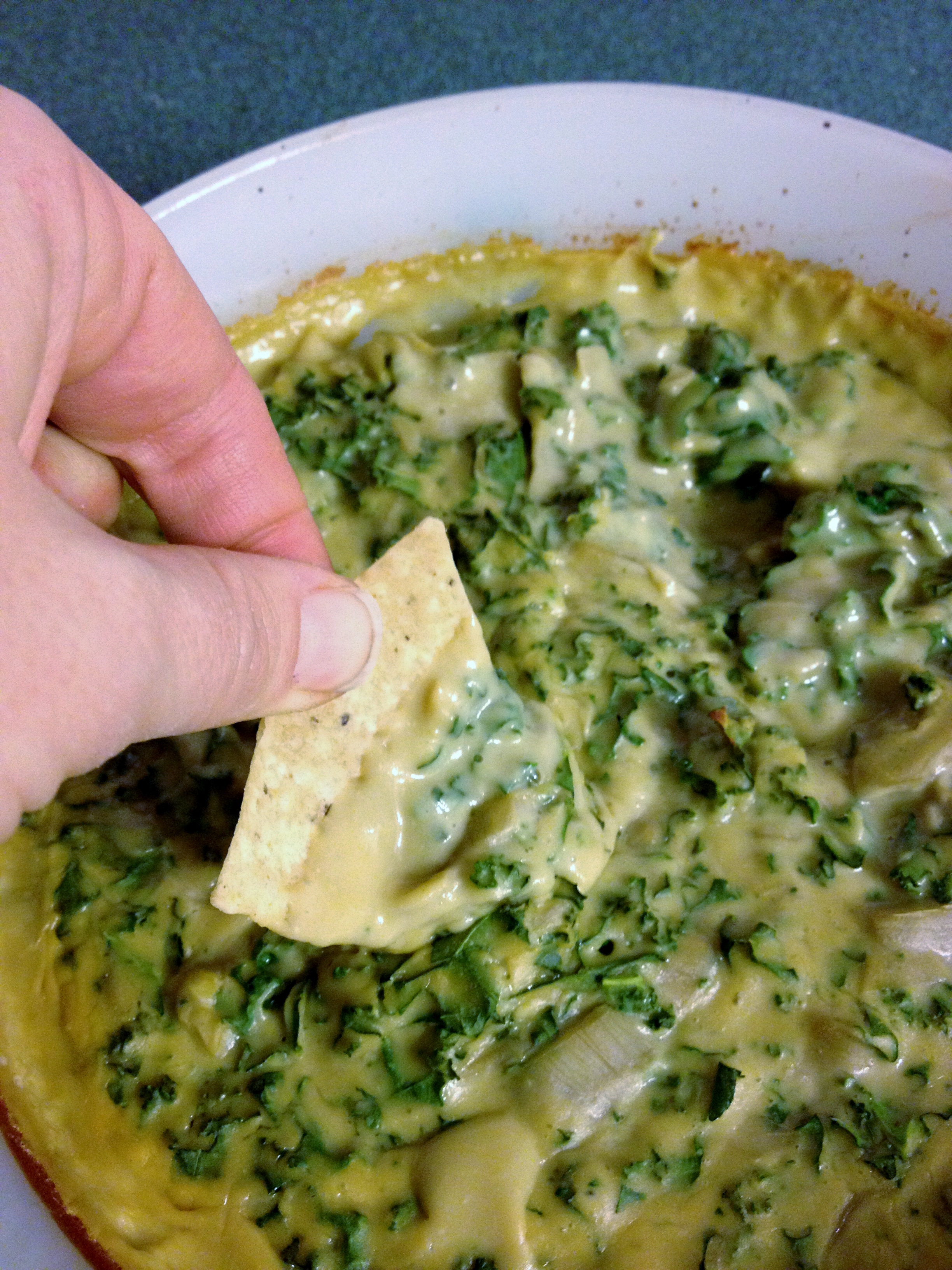 Kale Artichoke Dip