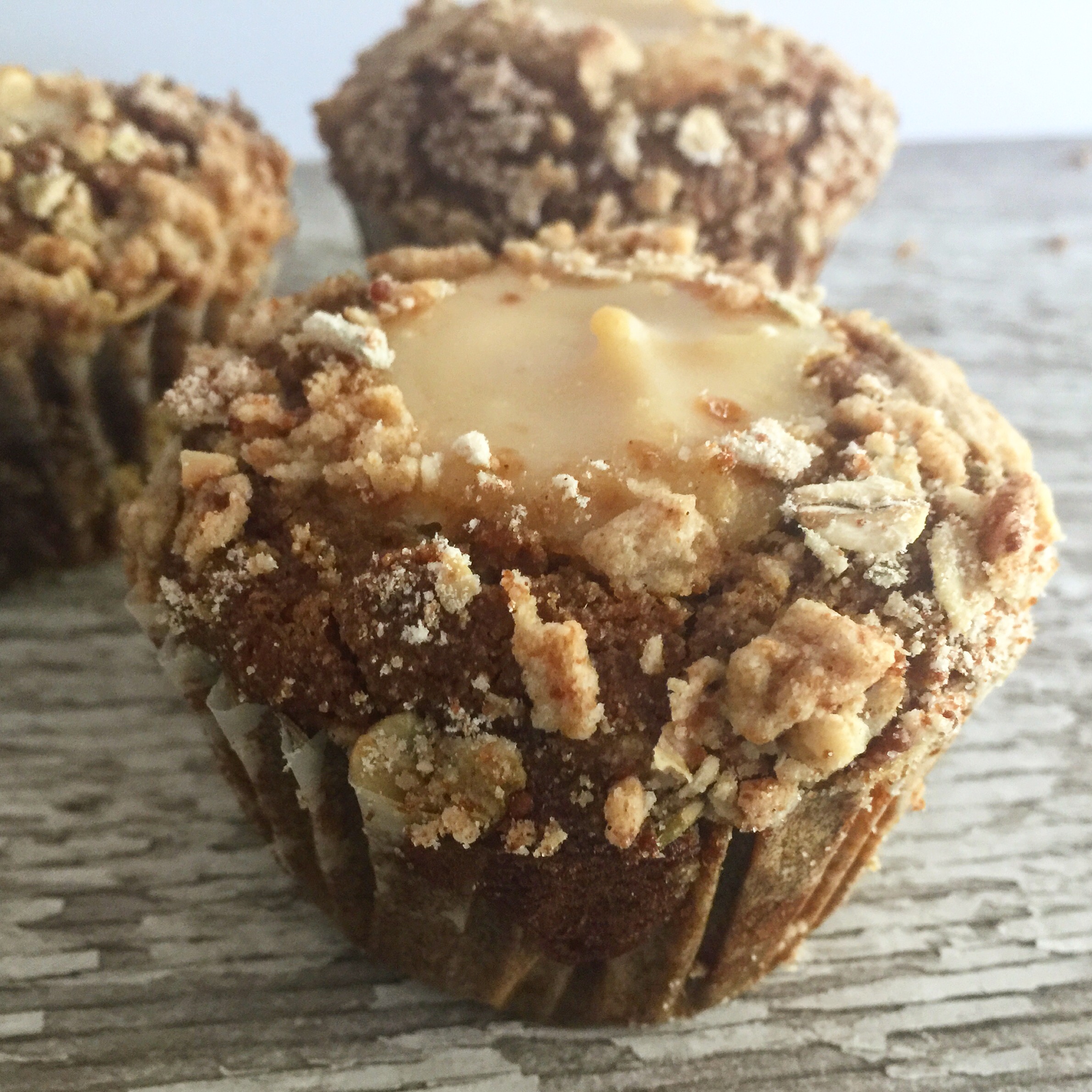 Pumpkin Streusel Cream Cheese Muffins (glutenfree, dairyfree, vegan