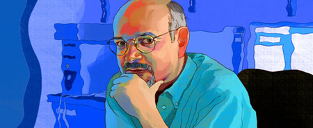Steven Heller by Zina Saunders
