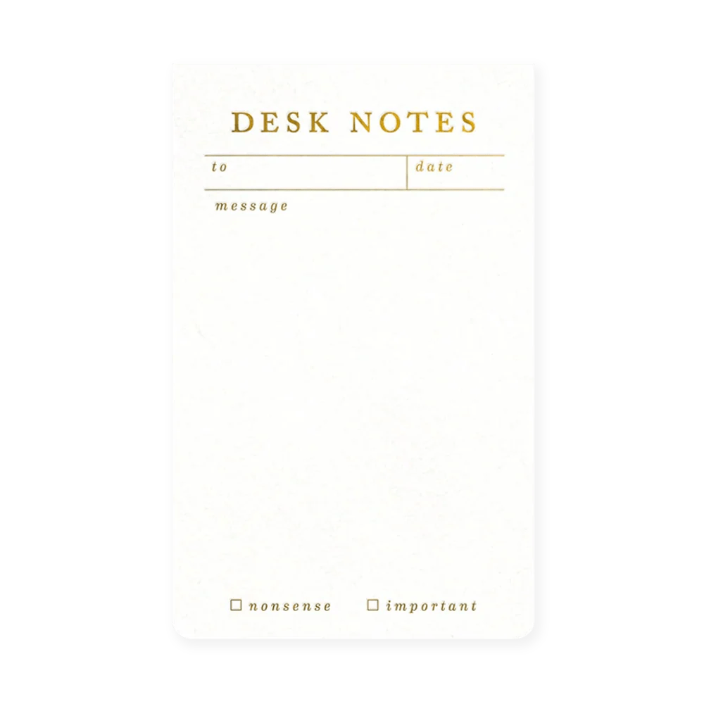 Desk Notes Notepad Ink+Volt