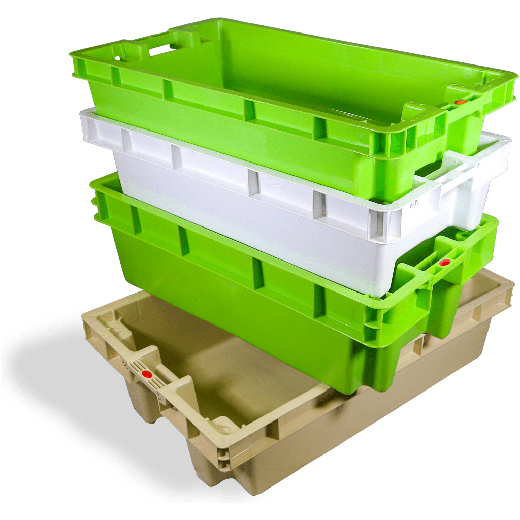 60l 40kg Heavyduty Plastic Fish Box Inkapallets