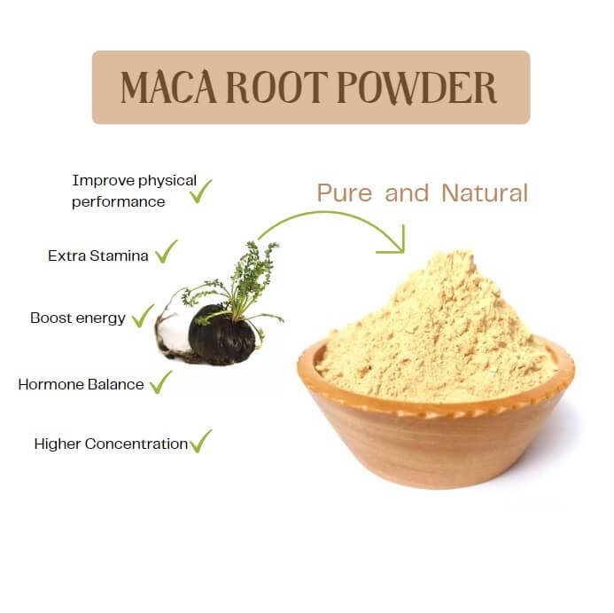 Black Maca Root Powder (900 g 31.75 oz) INKA POWDER EXPORT