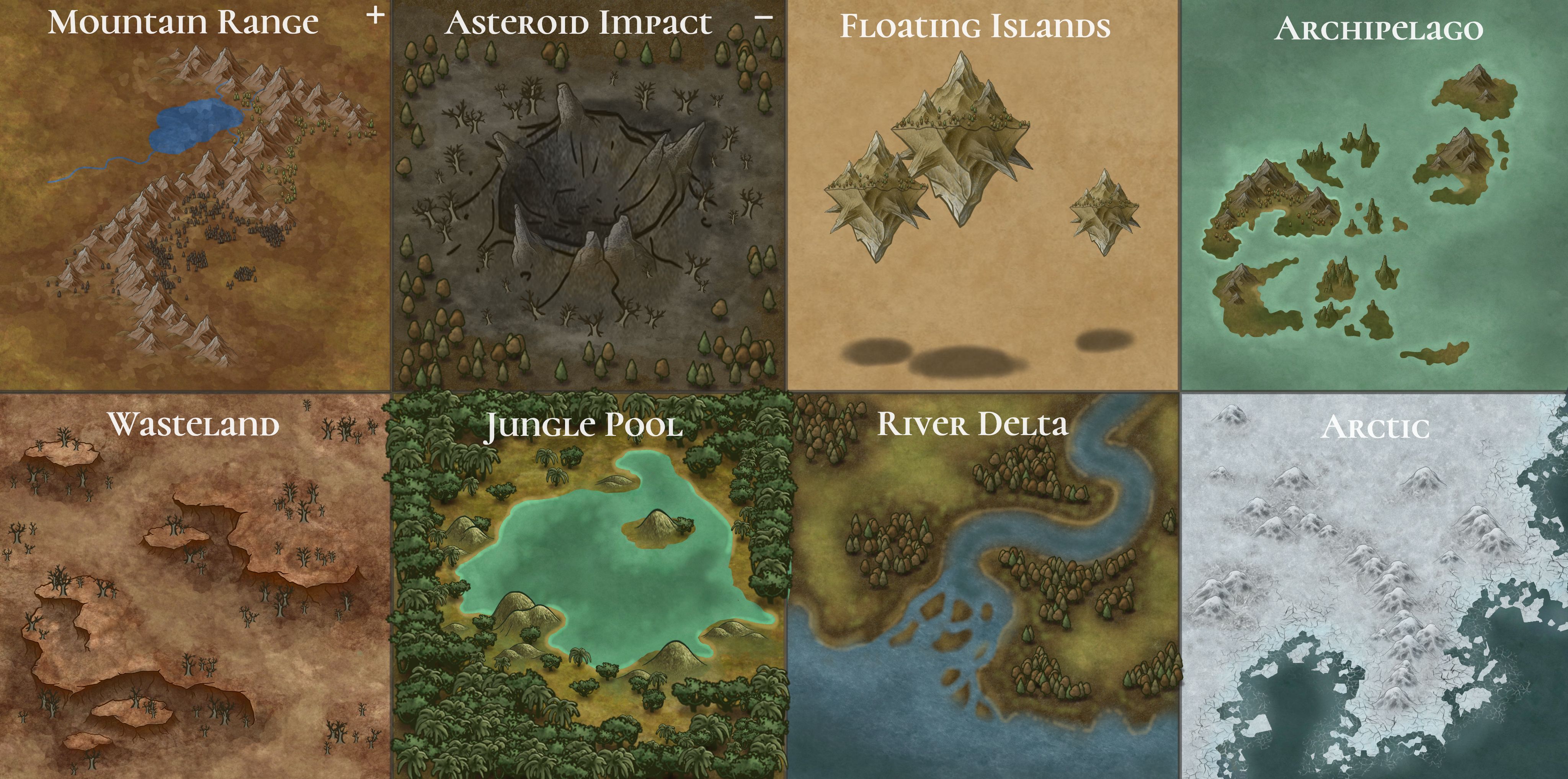 How to Create Terrain Fantasy World Map Inkarnate Create Fantasy