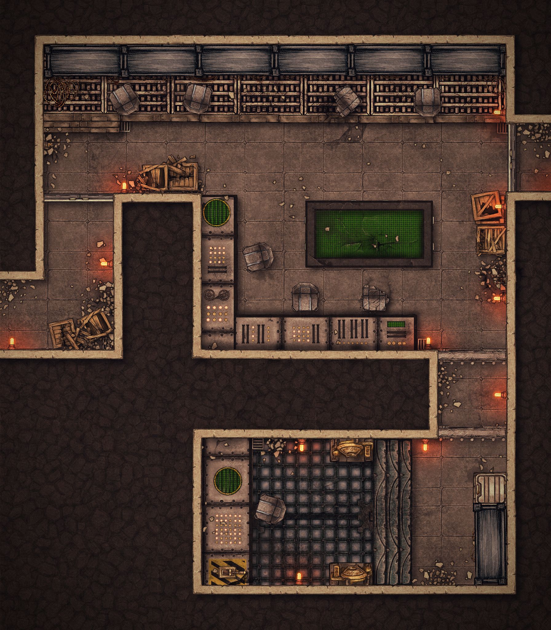 Bunker Control room Inkarnate Create Fantasy Maps Online