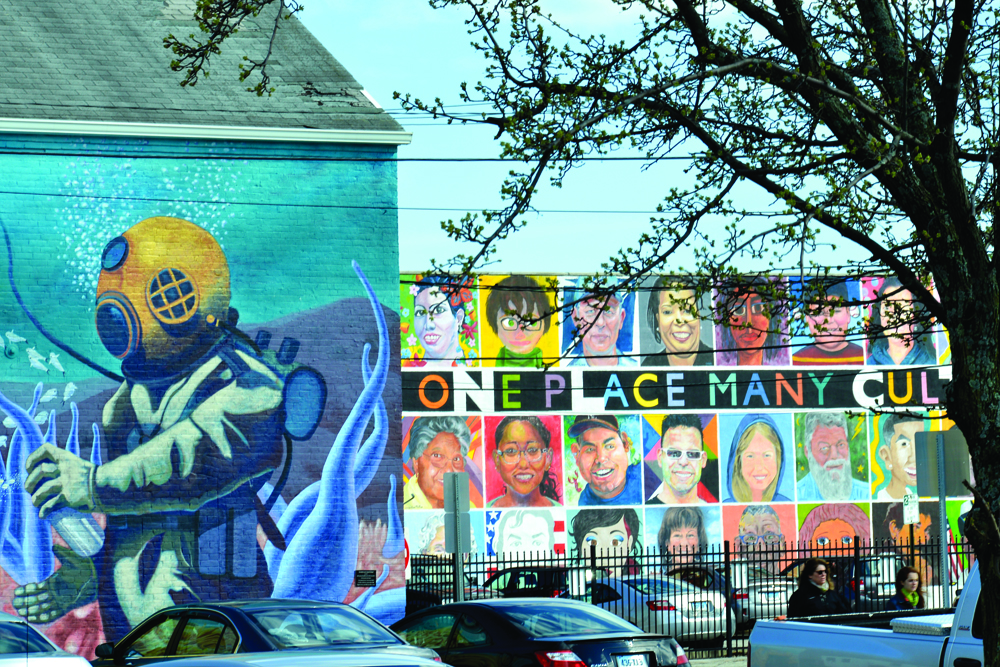 New London Mural Project A Walk to Remember